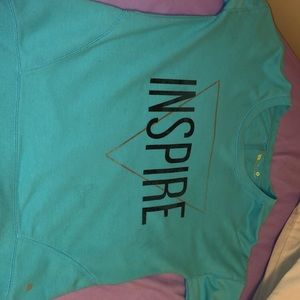 Long sleeve inspire shirt.